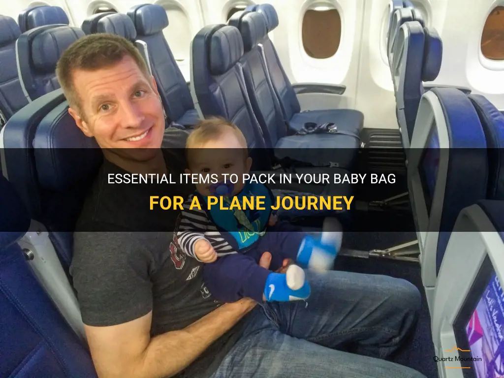 what to pack in baby bag for plane