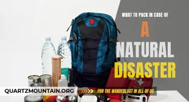 Essential Items to Pack for Natural Disasters: Tips for Being Prepared