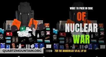 Choosing the Essential Supplies to Pack for Survival in a Nuclear War