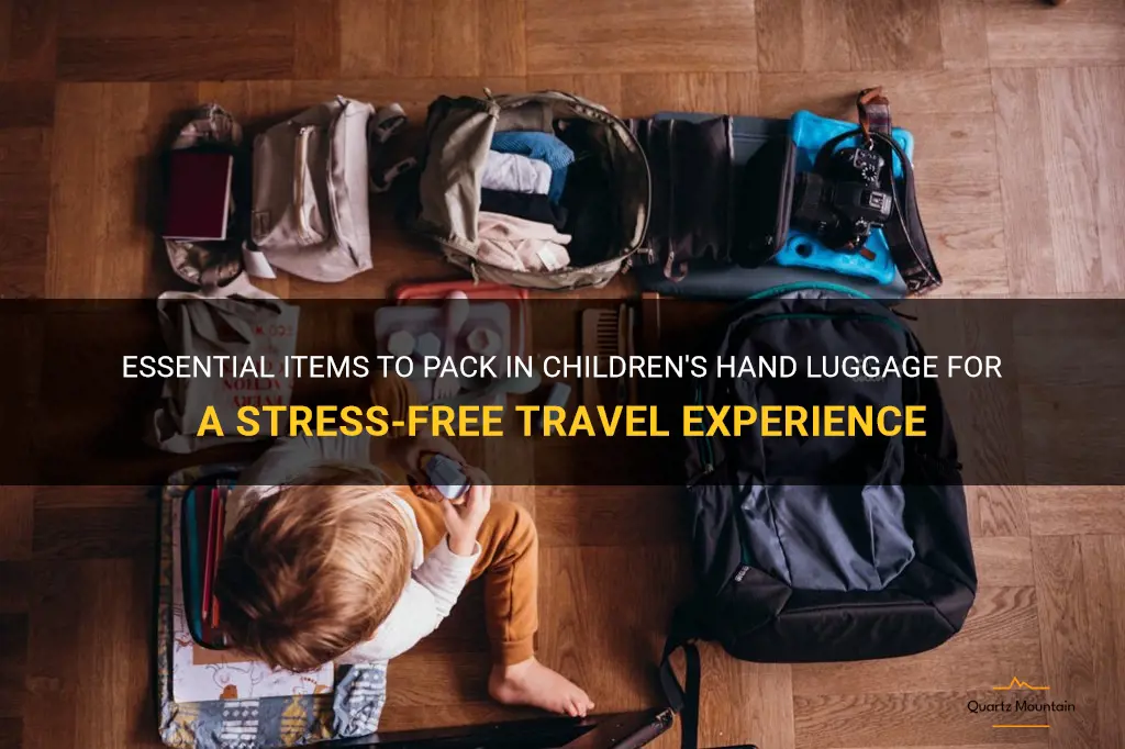 what to pack in children