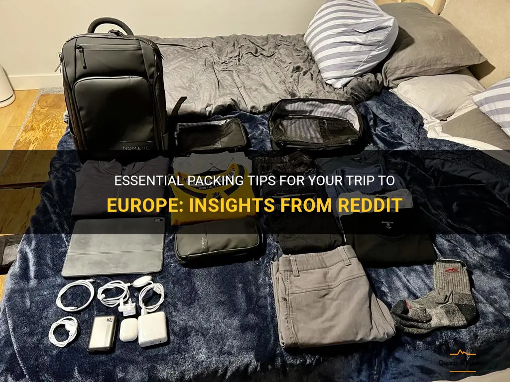 what to pack in europe reddit