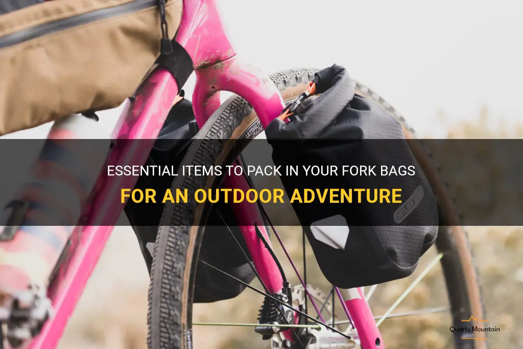 what to pack in fork bags