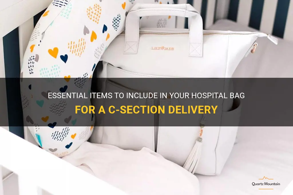 what to pack in hospital bag for ac section