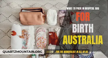 Essential Items to Pack in Your Hospital Bag for Birth in Australia