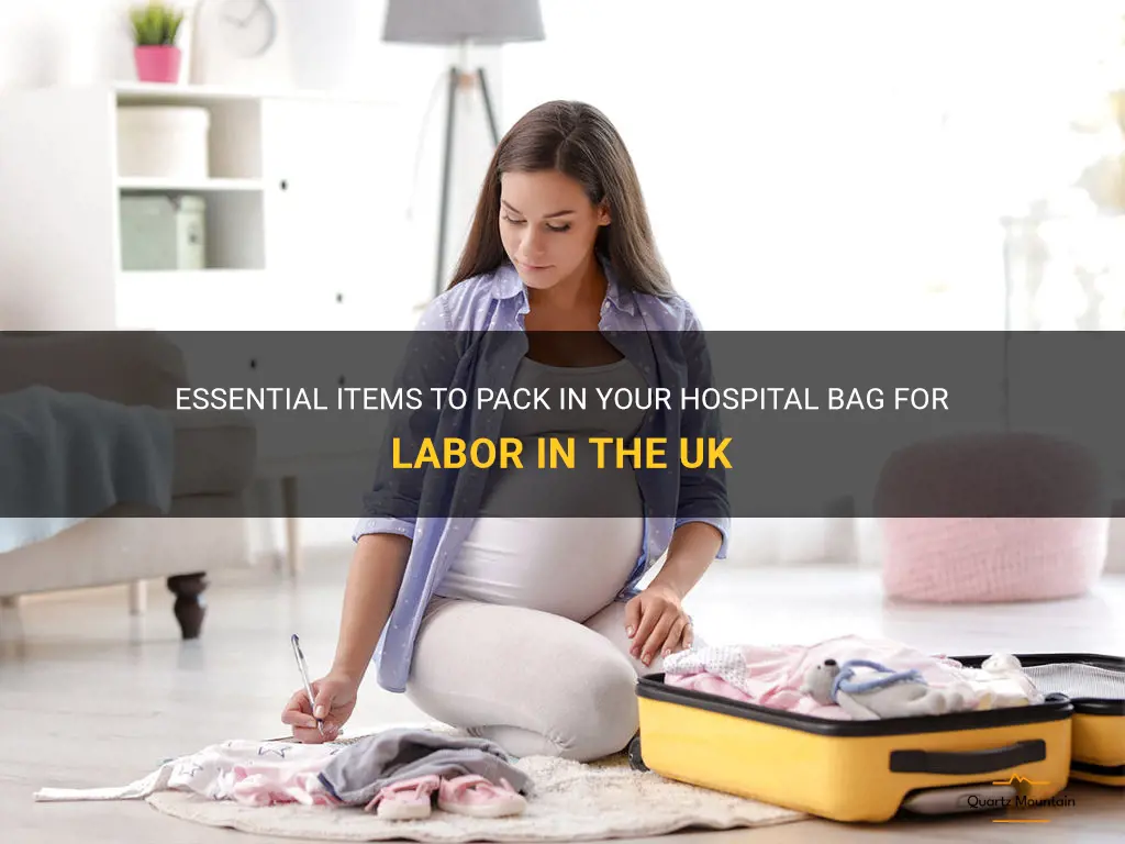 what to pack in hospital bag for labor uk