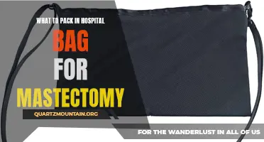 Essential Items for a Mastectomy Hospital Bag: A Comprehensive Guide