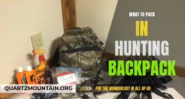 Essential Items to Pack in Your Hunting Backpack