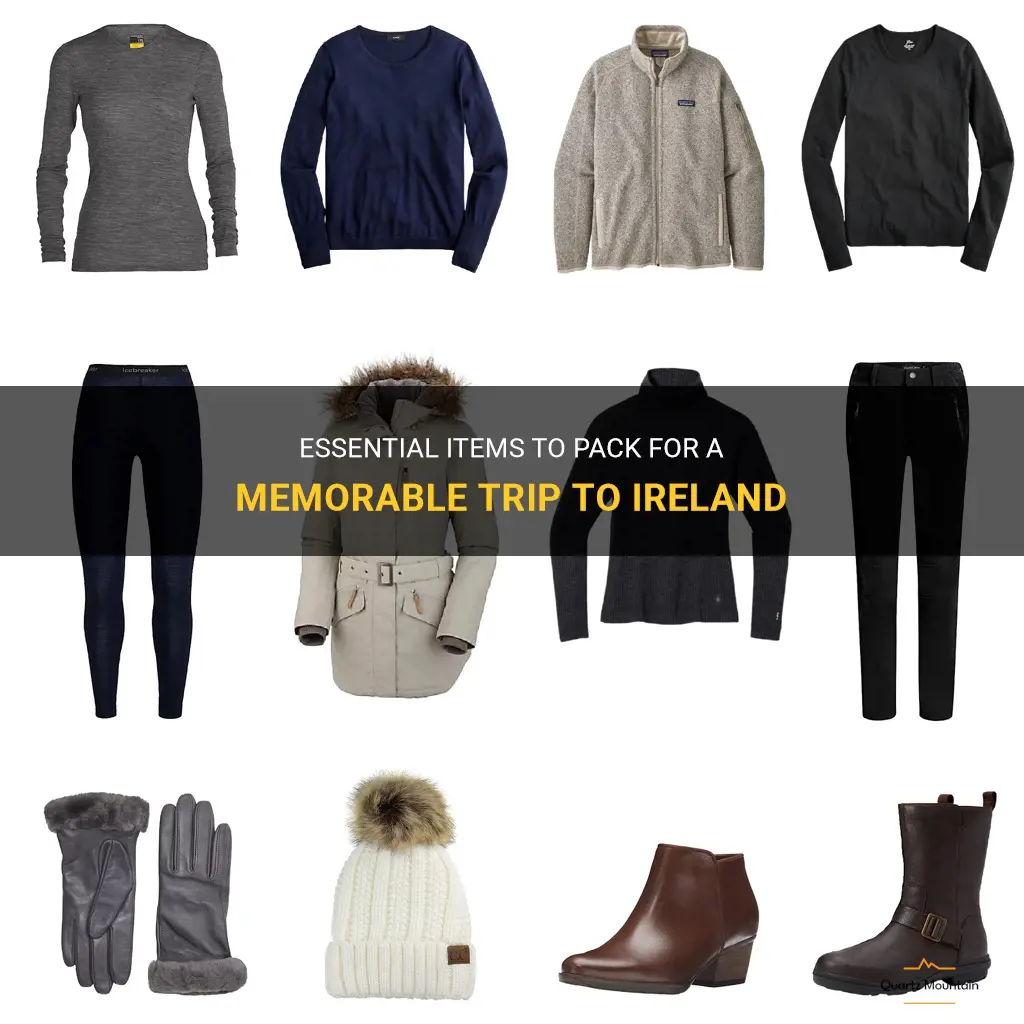 what to pack in ireland