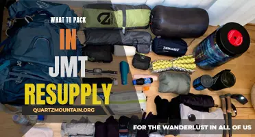 Essential Supplies for a Successful JMT Resupply: What to Pack for a Long Distance Adventure
