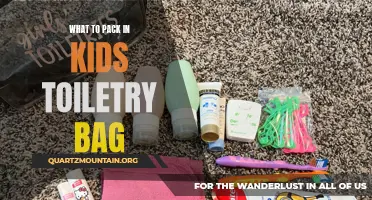 Essential Items to Include in Your Kids Toiletry Bag for Travel