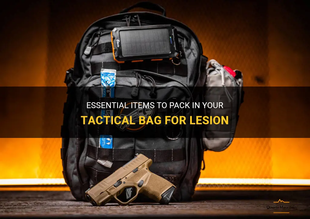 what to pack in lesion tact bag