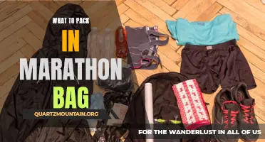Essential Items to Pack in Your Marathon Bag: A Comprehensive Checklist