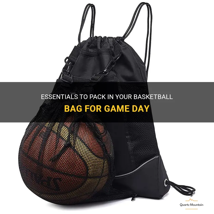 what to pack in my basketball bag