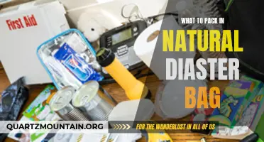 Essential Items to Include in Your Natural Disaster Emergency Bag