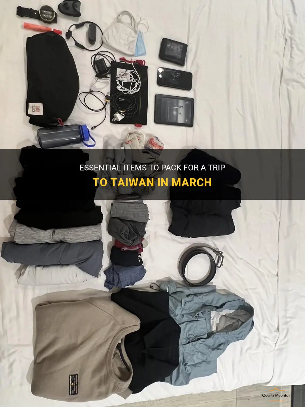 what to pack in taiwan in march