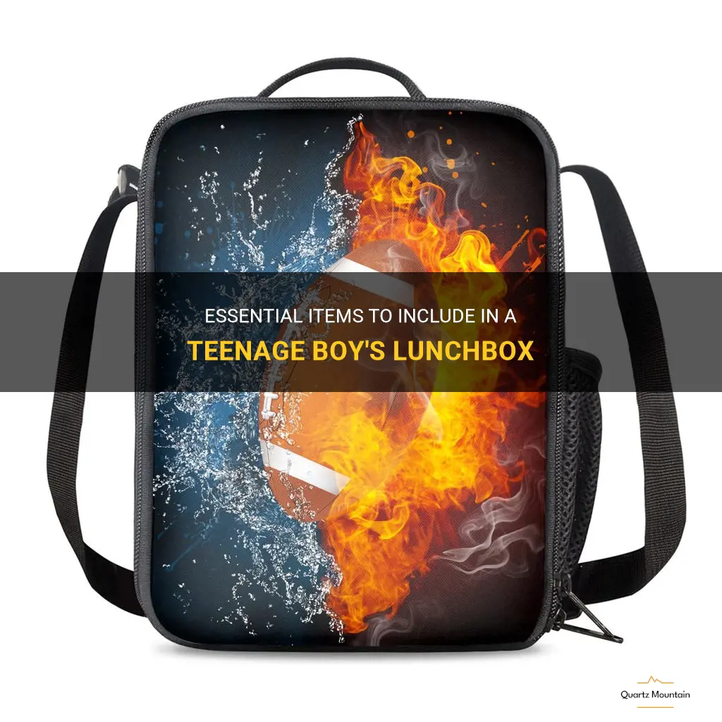 what to pack in teenager boy lunch