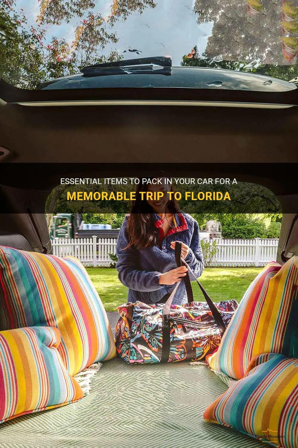 what to pack in the car to flordia