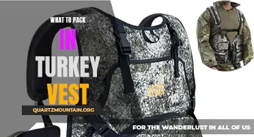 Essential Items to Pack in Your Turkey Vest for a Successful Hunt