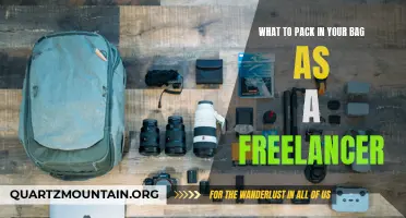 Essential Items to Pack in Your Bag as a Freelancer