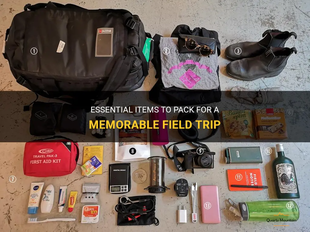what to pack in your bag for a field trip