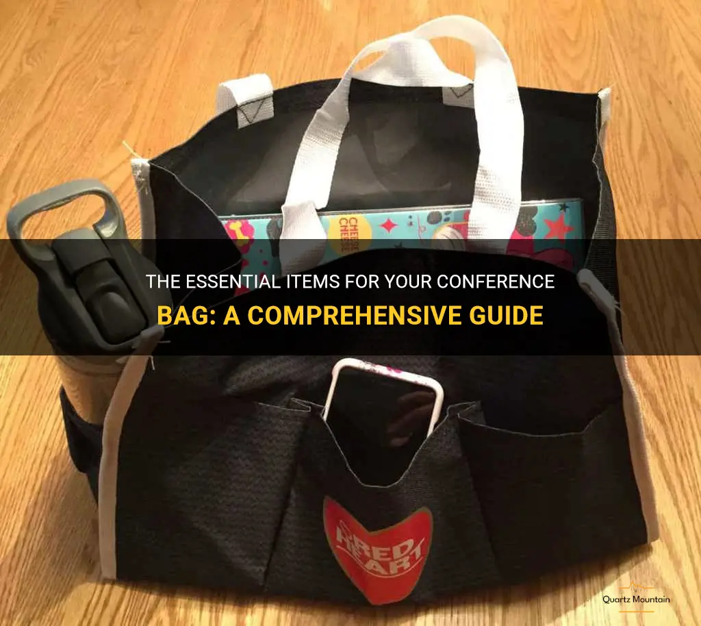 what to pack in your conference bag