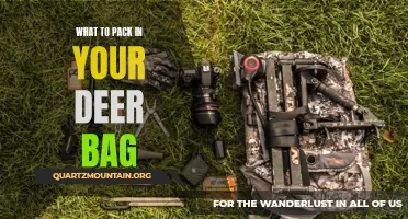 Essential Supplies to Pack in Your Deer Bag for a Successful Hunt
