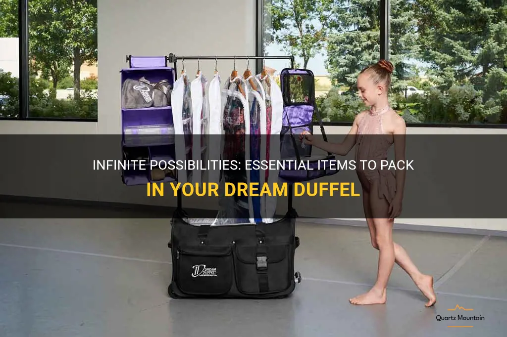 what to pack in your dream duffel