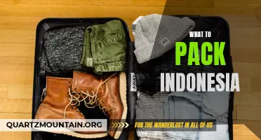 Essential Items to Pack for a Trip to Indonesia