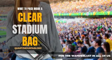 The Essential Items to Pack in Your Clear Stadium Bag