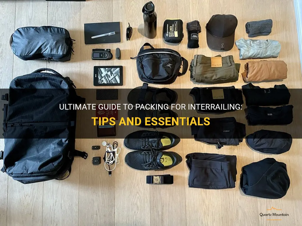 what to pack interrailing