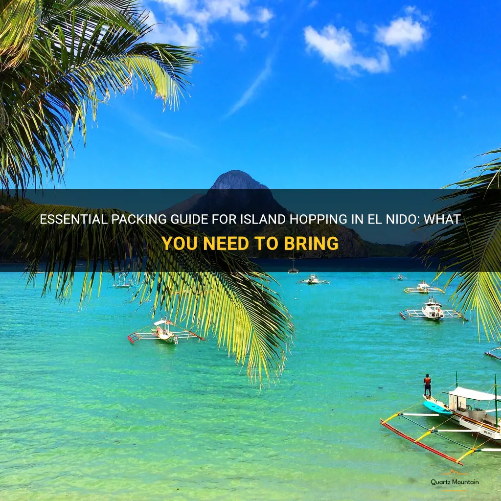 what to pack island hopping el nido