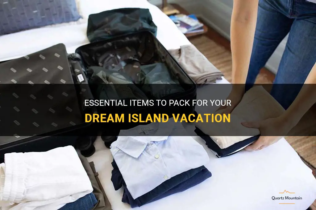 what to pack island vacation