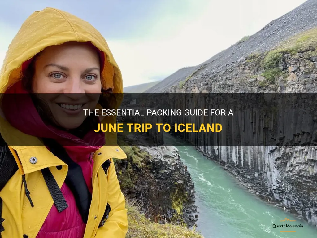 what to pack june in iceland