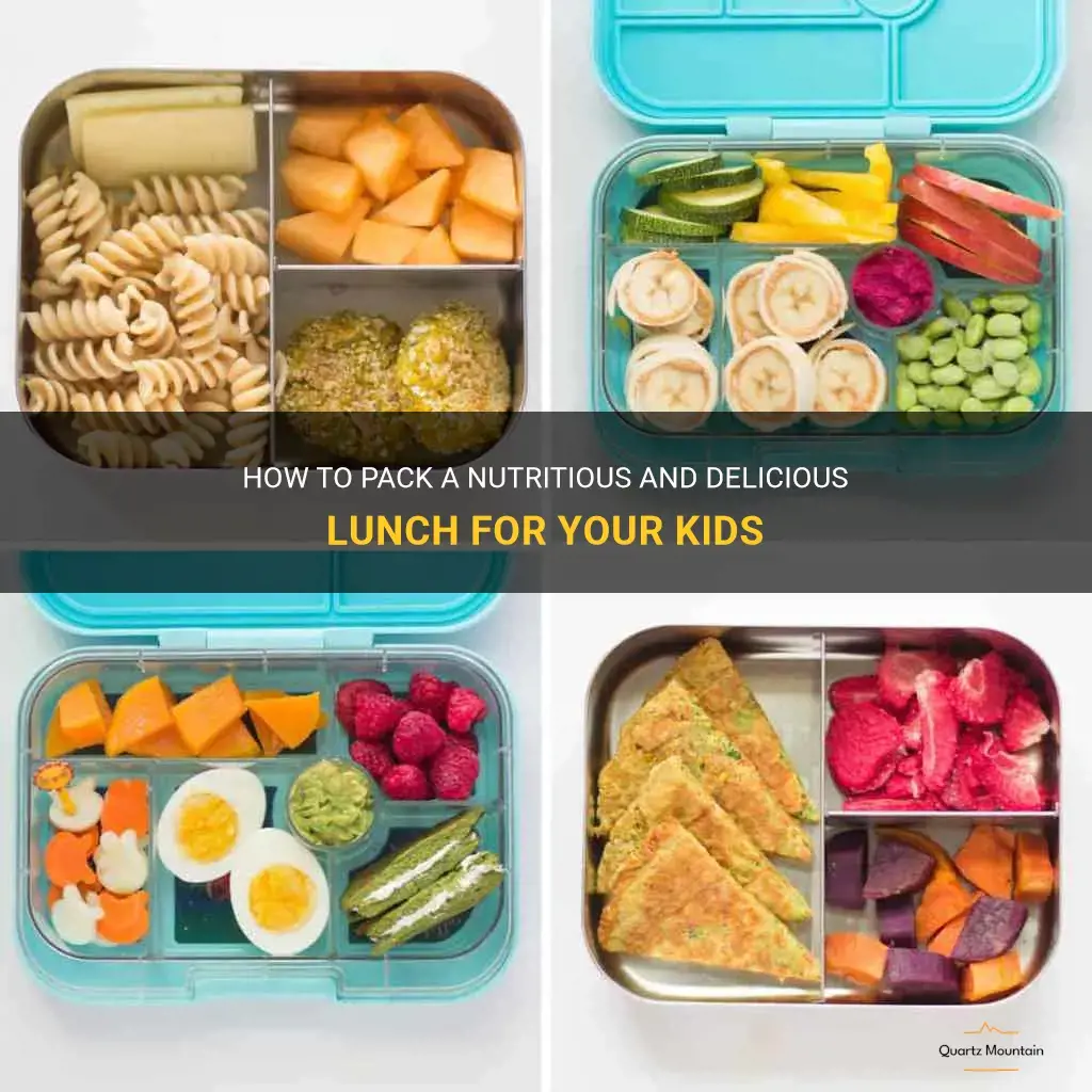 what to pack kids for lunch