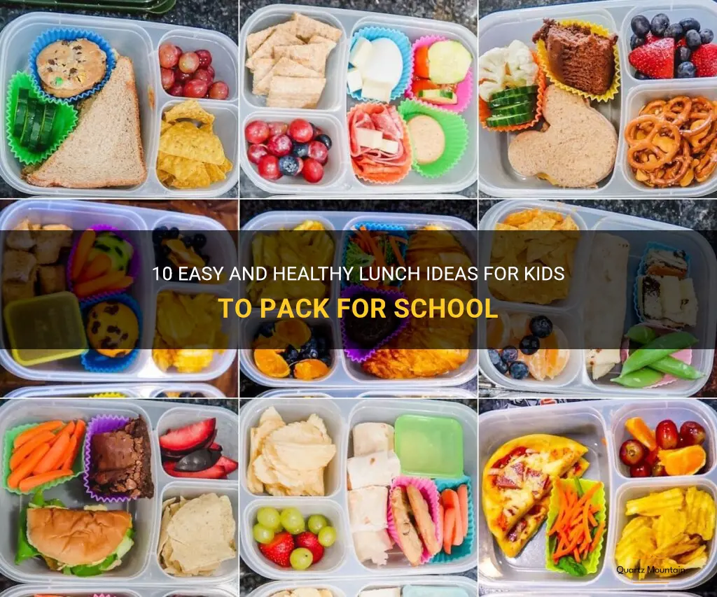 what to pack kids for school lunchs