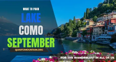 Essential Packing Guide for a September Trip to Lake Como