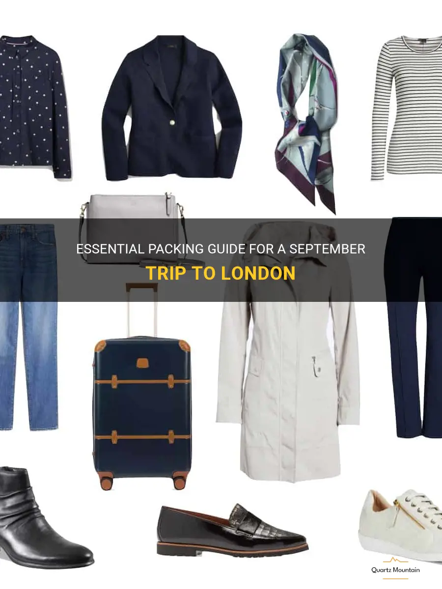 what to pack london september