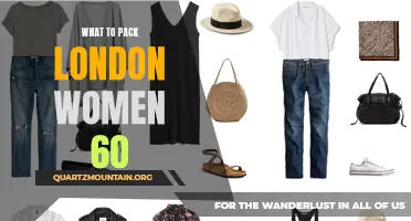 Essential Packing List for Fashionable Women Over 60 Visiting London