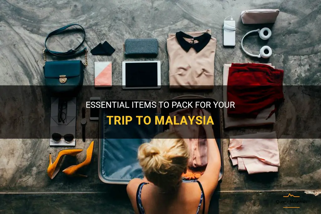 what to pack malaysia