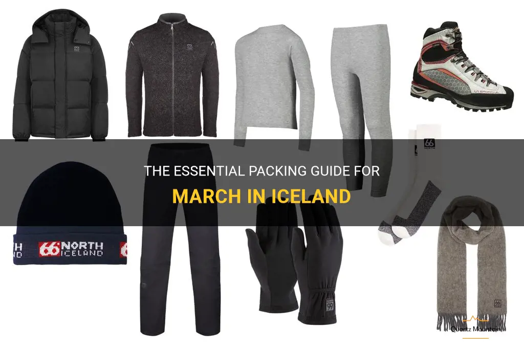what to pack march in iceland