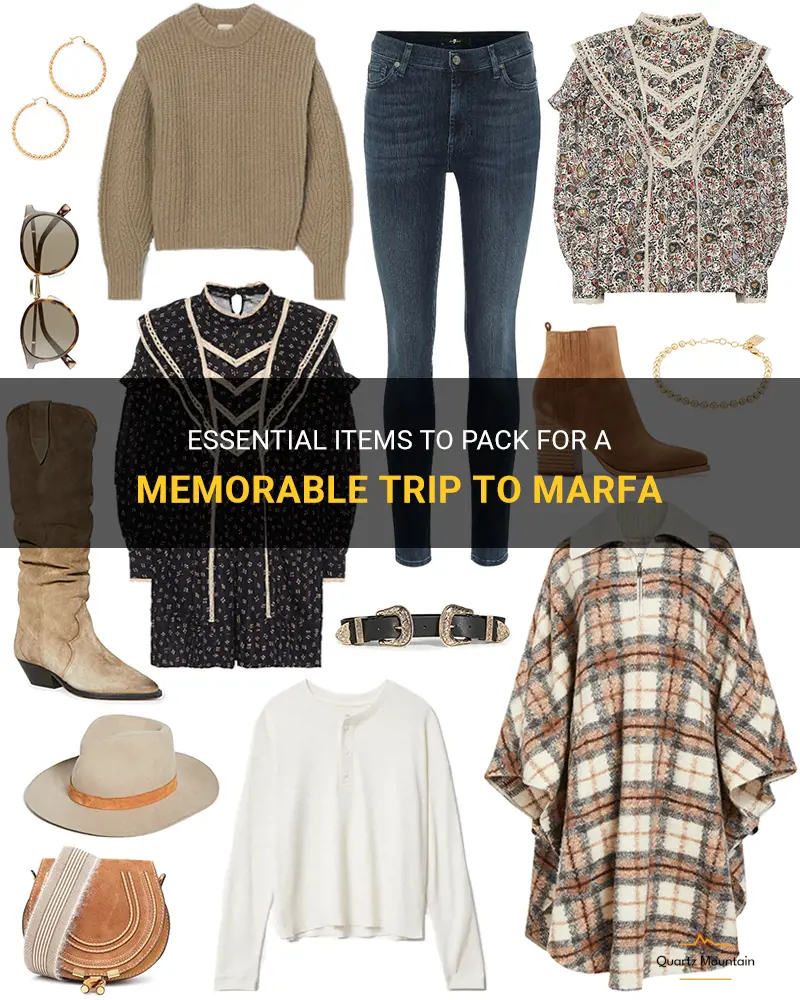 what to pack marfa
