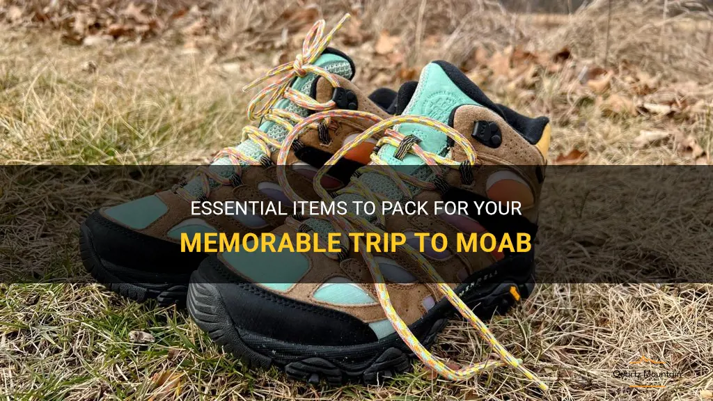 what to pack moab
