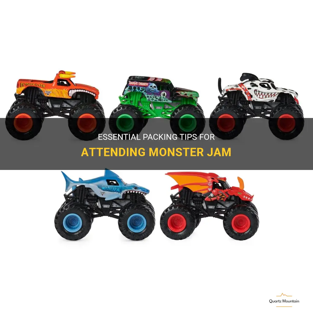 what to pack monster jam