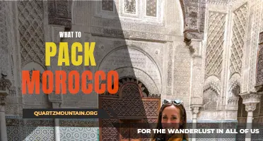 Essential Items to Pack for Your Trip to Morocco