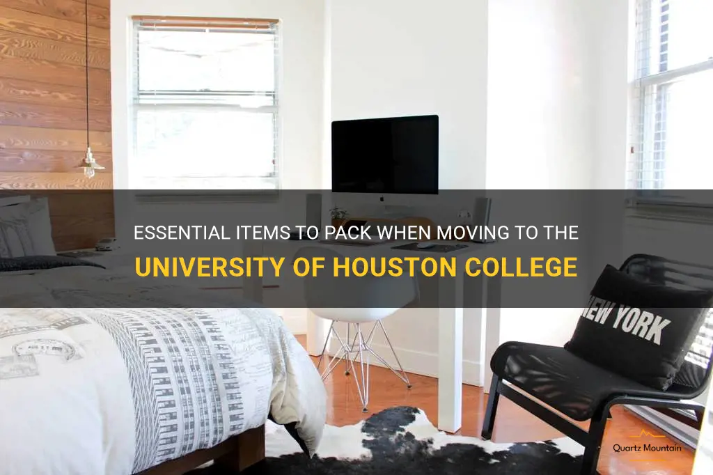 what to pack move in university of houston college