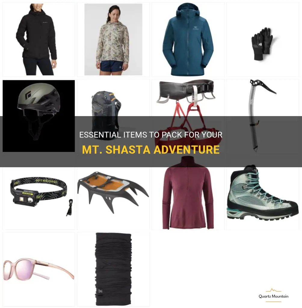 what to pack mt shasta