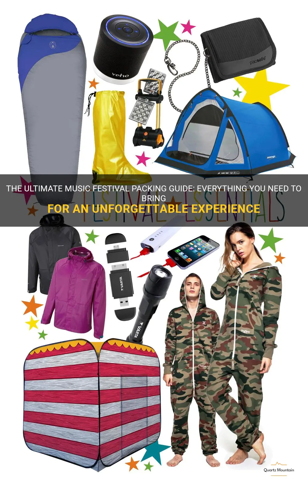 what to pack music festival