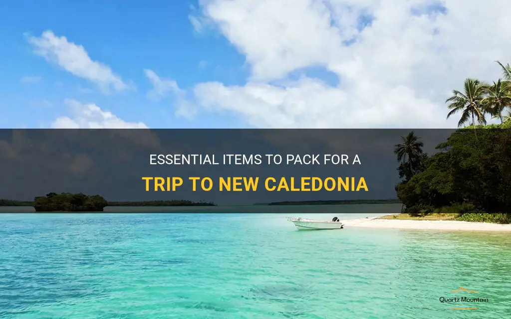 what to pack new caledonia