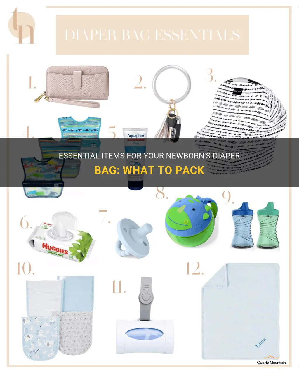 what to pack newborn diaper bag