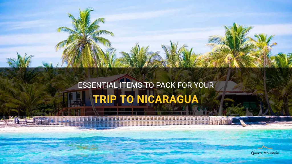 what to pack nicaragua